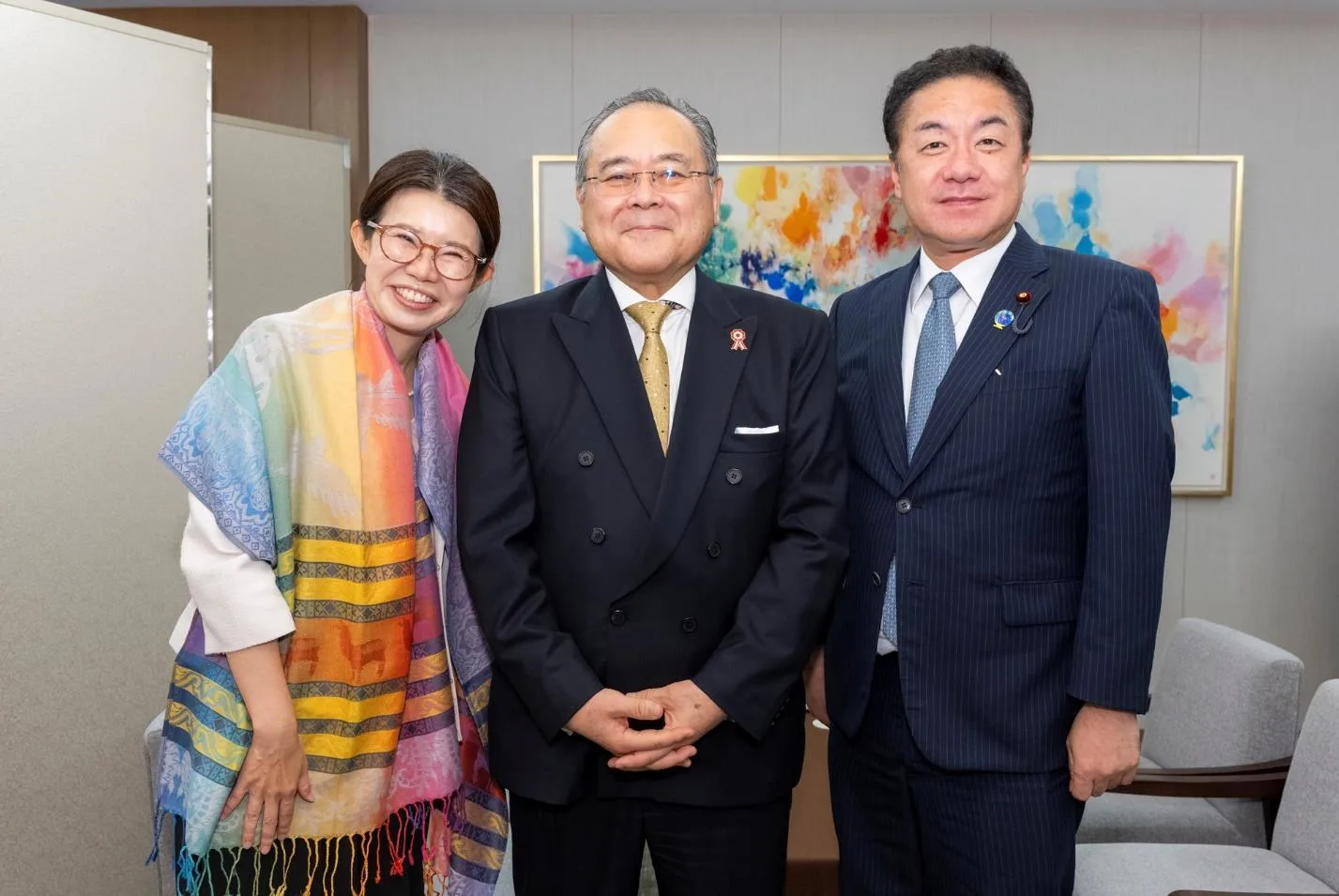 ペルー独立205周年記念レセプションに出席した来賓