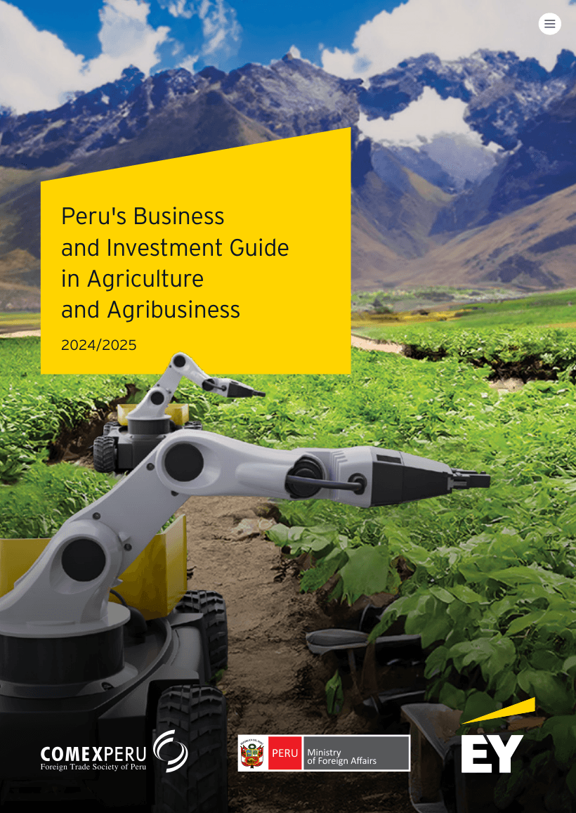 Peru's Agriculture and Agribusiness Investment Guide 2024/2025 cover